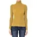 Women's Turtleneck Long Sleeve Ribbed Sweater Top